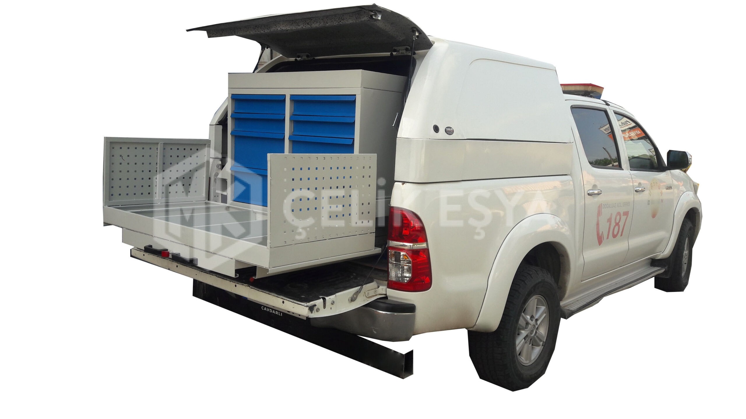 Bursagaz Toyota Hilux Araç içi Dolap Sistemleri MK-401 Bursagaz Toyota Hilux Araç içi Dolap Sistemleri MK-401