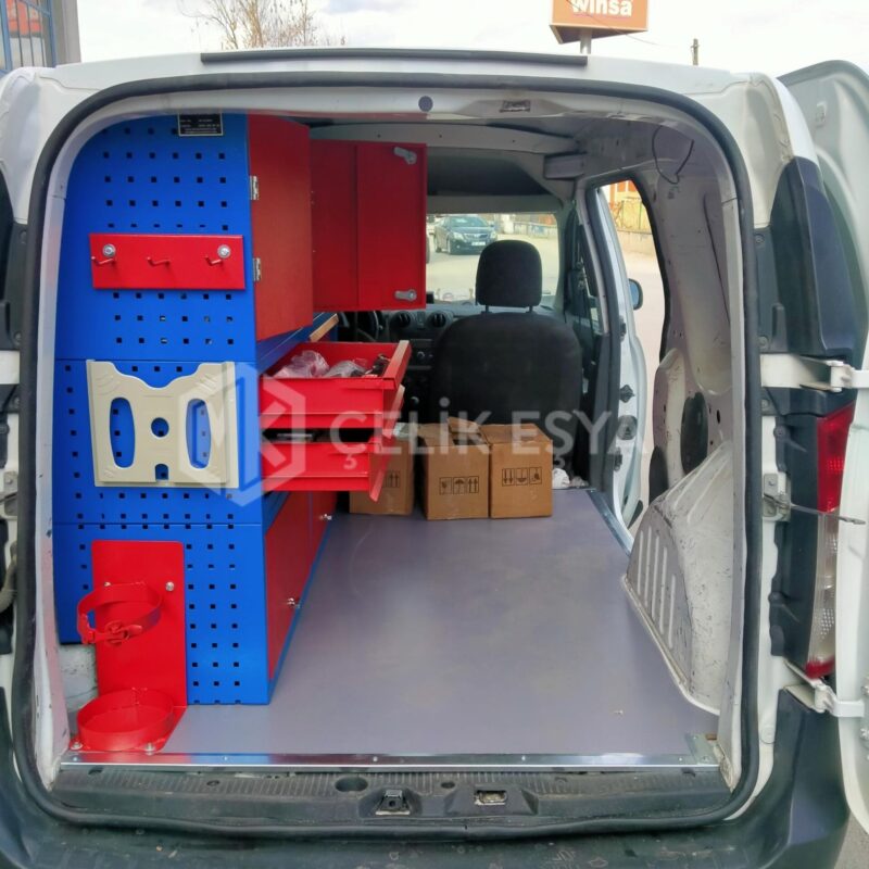 Dacia Dokker Van Araç içi Dolap Sistemleri MK-411
