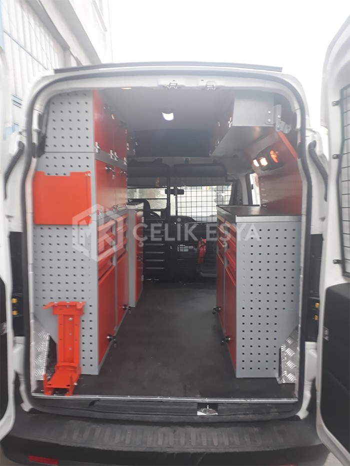 Ford Custom Araç içi Dolap Sistemleri MK-403 Ford Custom Araç içi Dolap Sistemleri MK-403