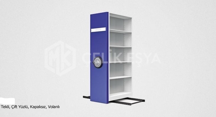 Tekli Kapısız Kompakt Arşiv Dolabı MK-1002 Tekli Kapısız Kompakt Arşiv Dolabı MK-1002